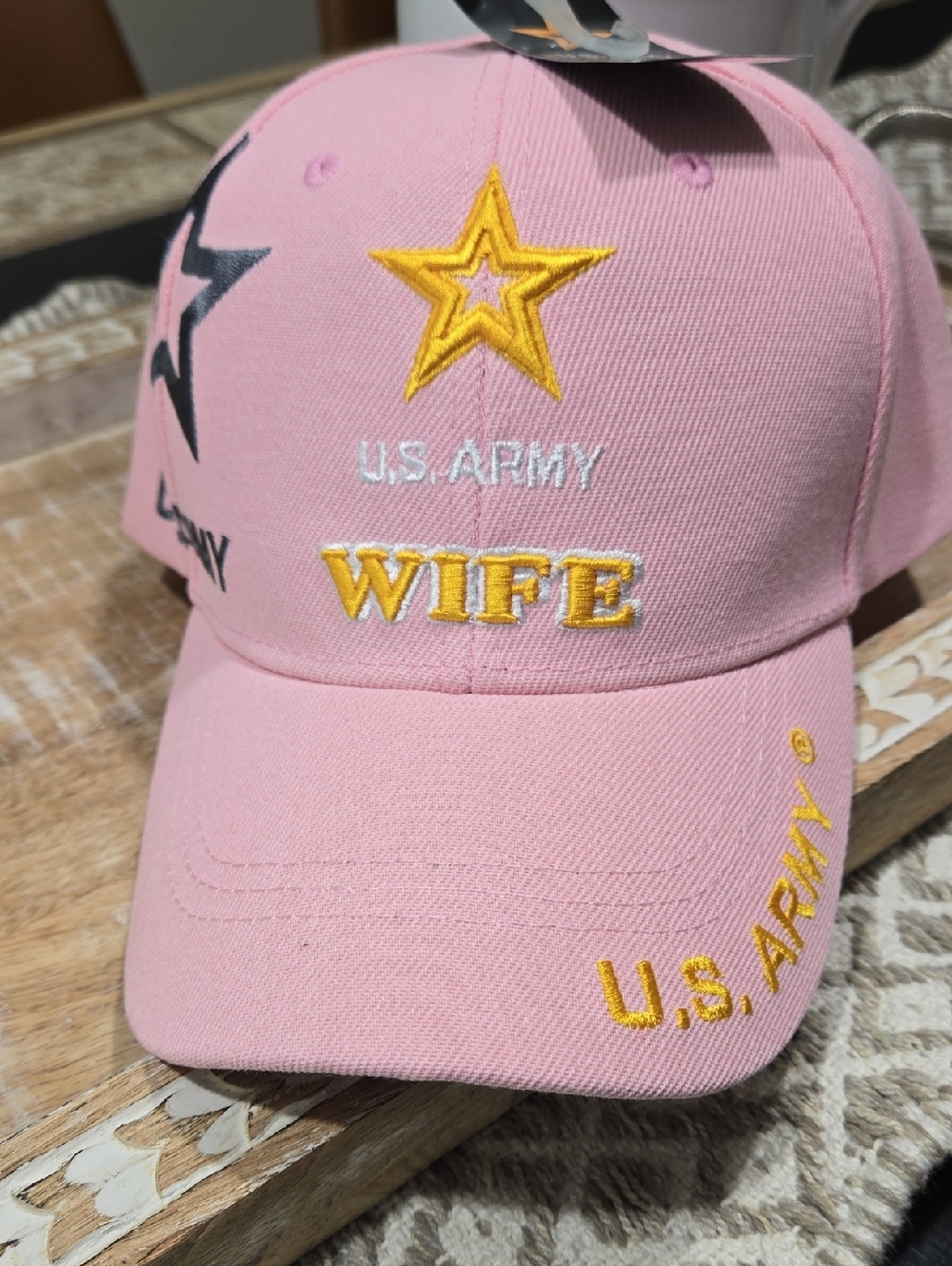 NWT Pink US Army Wife Hat